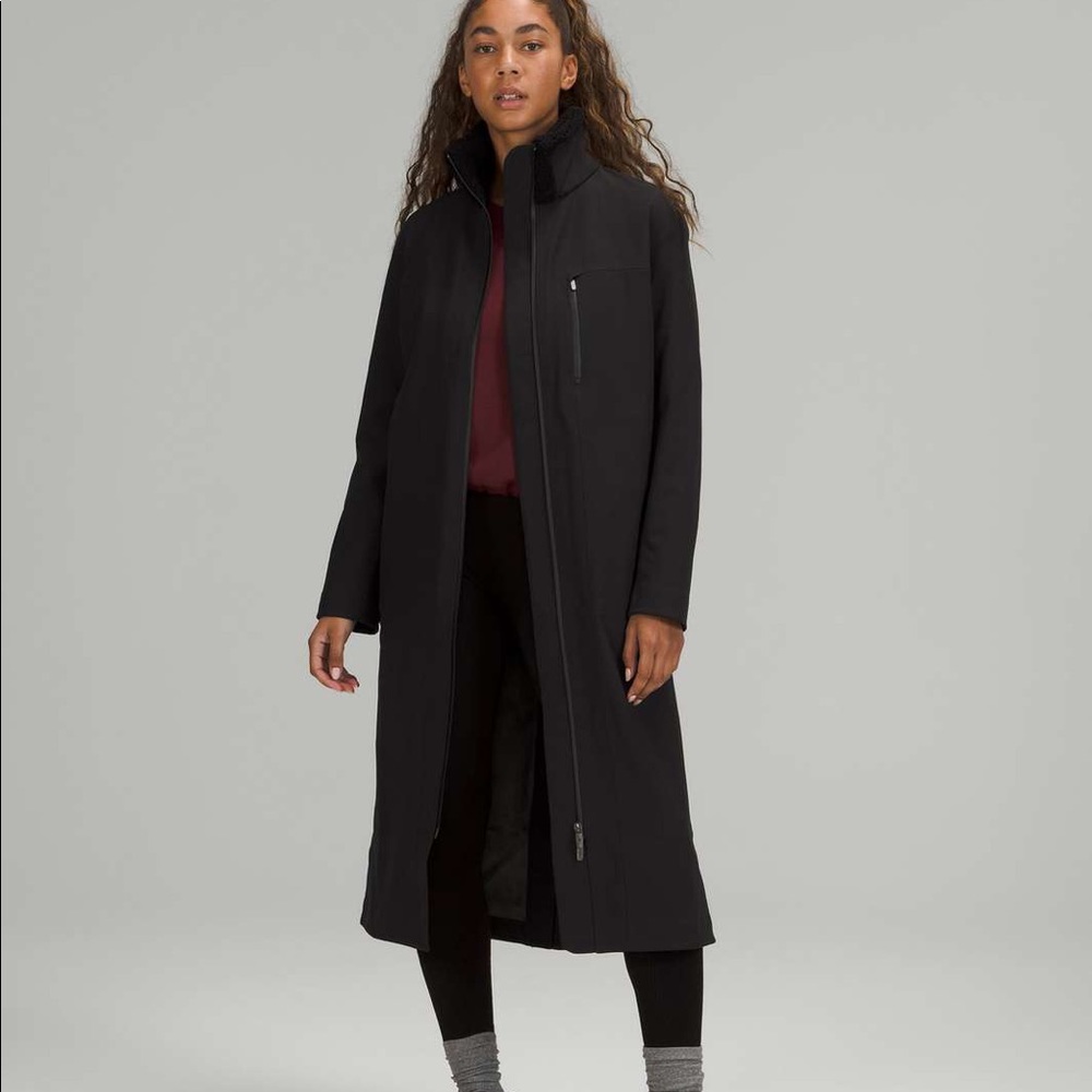 RepelShell Long Jacket Black size 10